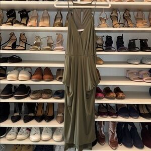 BCBGeneration, Elegant olive green Dress, size Medium NEW (unworn)